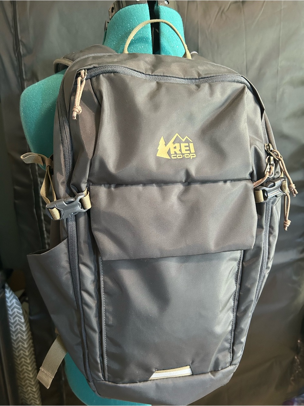 Gray REI Daypack Backpack